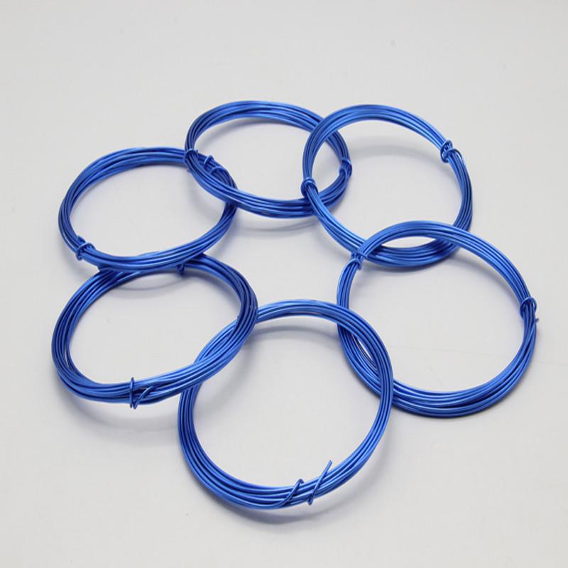 0.6mm-6.0mm 盆景铝线 园林创意铝线铝丝 彩色氧化铝线