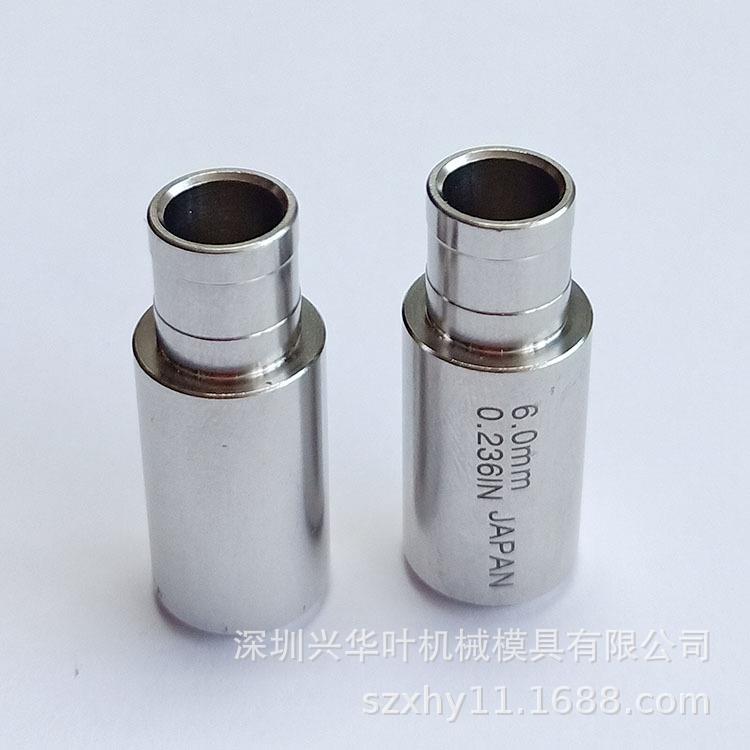 厂家直供穿孔机床电极眼模导嘴平头导向器铜管导嘴12*9*0*6.0mm