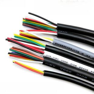 2464多芯护套电源线30AWG镀锡铜过粉线USB数据线2 7芯