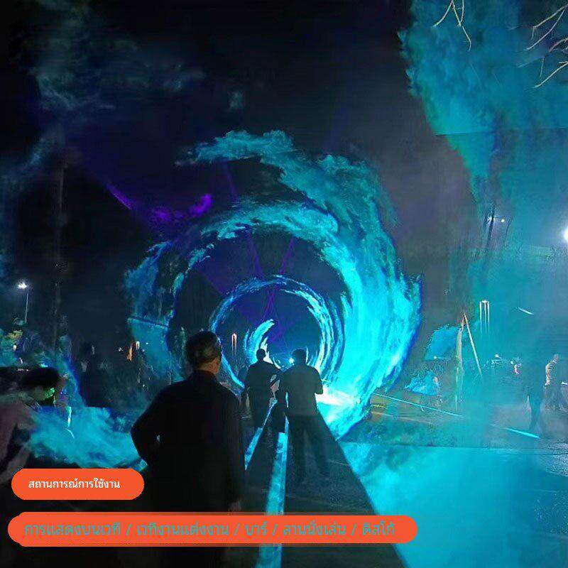 高功率全彩动画激光灯大型户外防水北极光时空隧道地标光束灯光秀