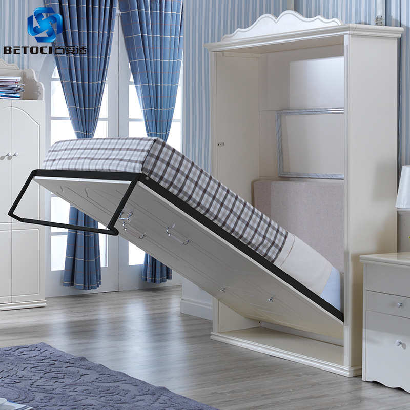 正侧翻隐形床五金 隐藏多功能收纳翻板床墨菲 隐形折叠床五金配件