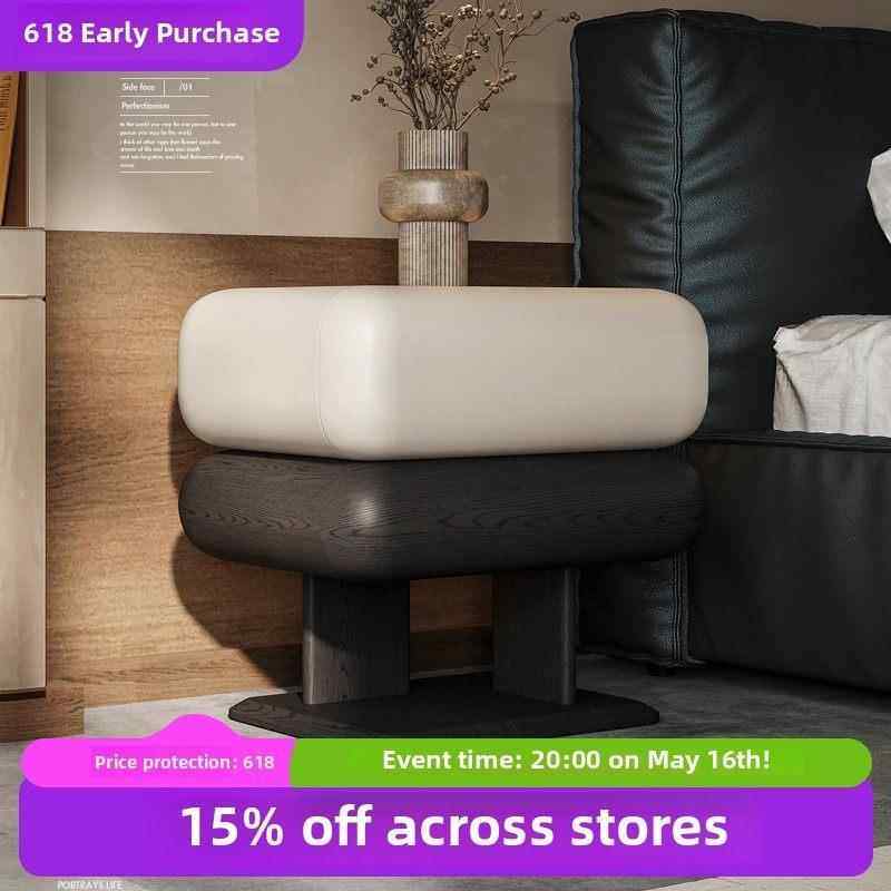 新现代床头柜设计师原创高端可旋转家庭卧室创意中世纪光豪华侧柜,住宅家具,床头柜,淘宝优惠券,粉丝福利购,淘宝优惠卷