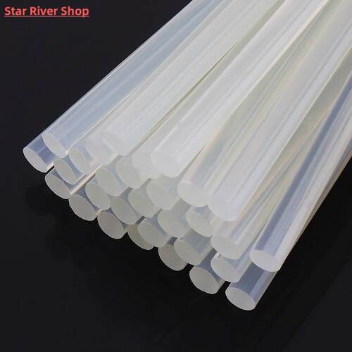 10-100pcs/lot 7mm / 11mm Transparent Hot-melt Gun Glue Stick