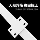 冲孔围挡立柱 道路临时施工白色洞洞板围栏围蔽防风立柱配件围挡