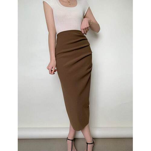 (48H hair) Ken bean design overskirt temperament high waist