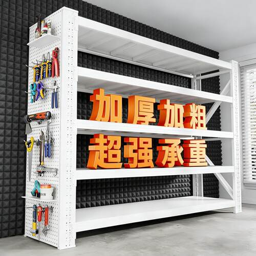 货架多层置物架储物间家庭货物架快递仓储重型仓库超强承重铁架子