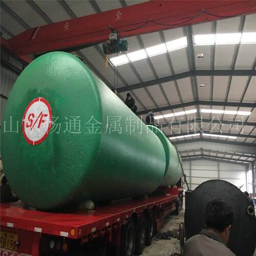 厂家供应加油站 中石油SF双层罐 30吨地埋30立方卧式储罐 储运罐