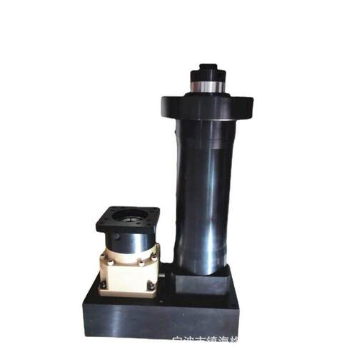 格瓦直线式行星滚柱丝杠电缸替液压精度0.02mm力矩可调电动缸