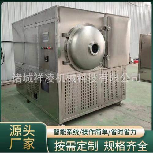 小型速冻一体真空冻干机 桑葚低温冻干设备 草莓真空冻干机厂家