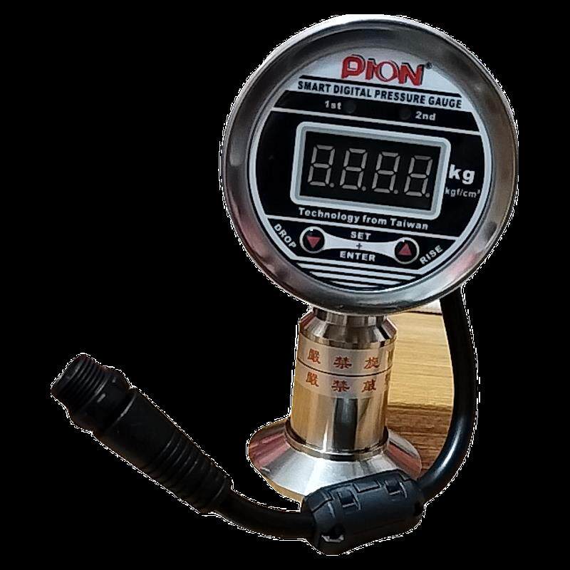 卡箍式数显电接点压力表 PION PDX-SG25EA-B160G5-K20UK开关信号