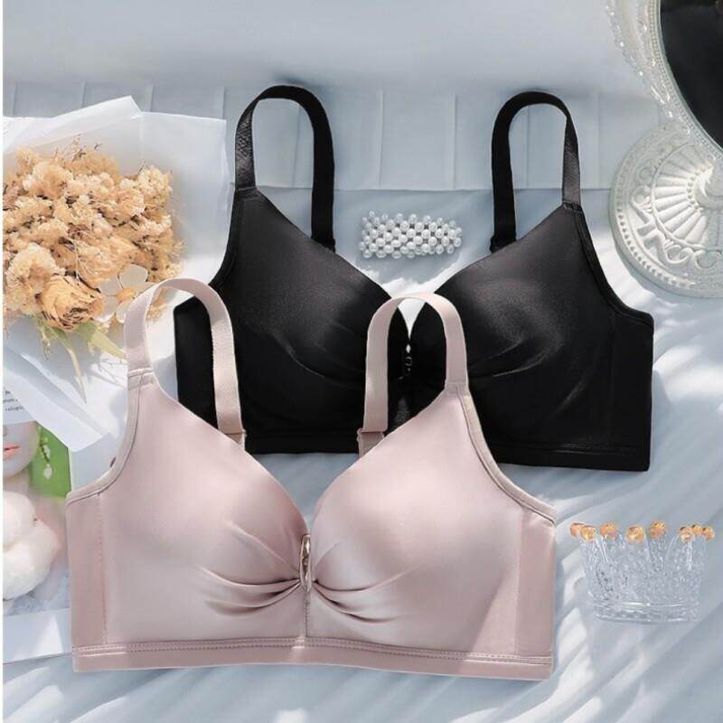 加厚4CM!聚拢内衣女平胸专用小胸罩无钢圈防下垂收副乳调整型文胸