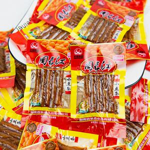 周长江小豆条豆筋湖南特产儿童怀旧麻辣条豆牛筋嚼劲零食小吃食品