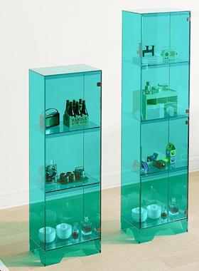 轻落亚克奢防尘书柜置物柜地力多层客厅收纳柜卧室带门书WH2023-S