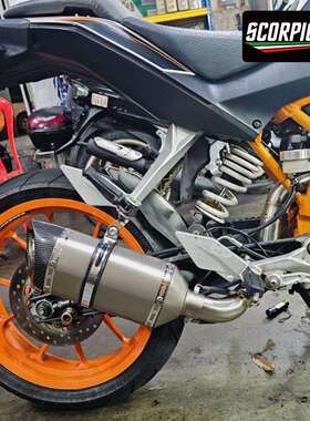 dMP-6844uke200dke30RC390排气段钛中合金全段改装DUKe39u0排气9