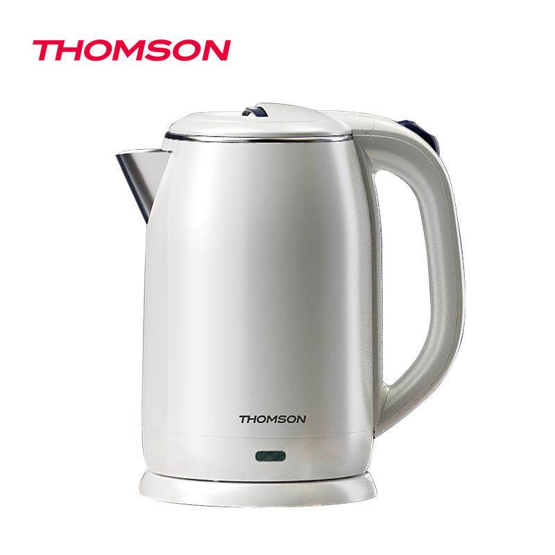 THOMSON电热水壶C-T0189 304不锈钢2.0L容量 1500W