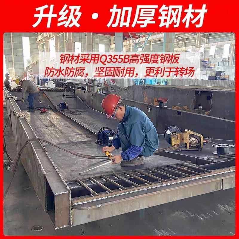工地可洗移洗车槽洗池大型钢制洗车台工程免基63础动自动感应车车