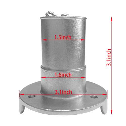 316不锈钢加油口艾硕/ISURE各种字号38MM/注水口船用游艇五金配件