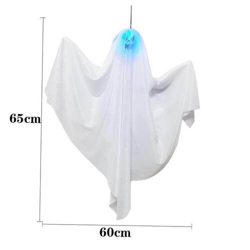 Halloween Glow ghost hanging horror decorated door hanging