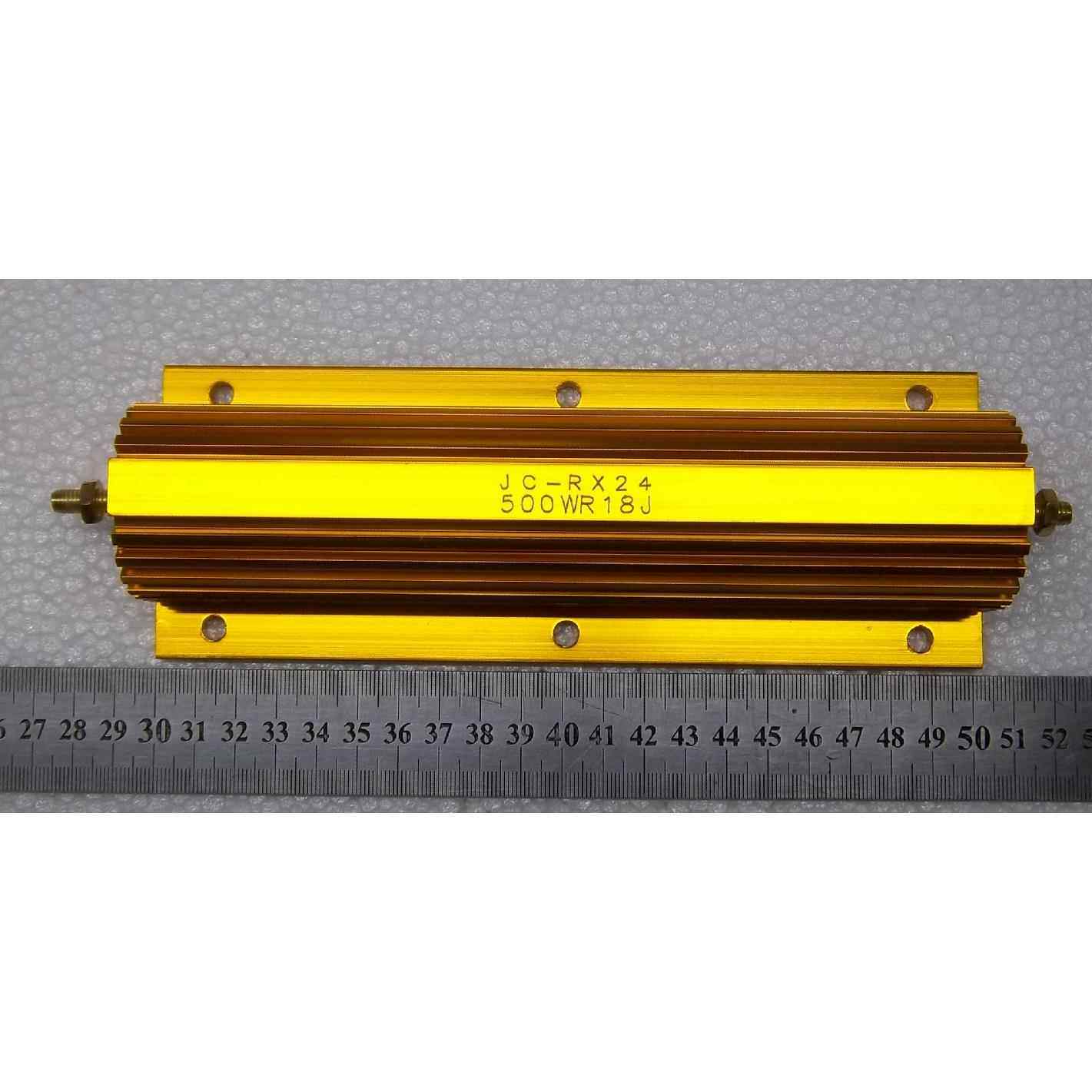 黄金色铝外壳电阻器 绕线电阻 制动电阻 刹车电阻 500W