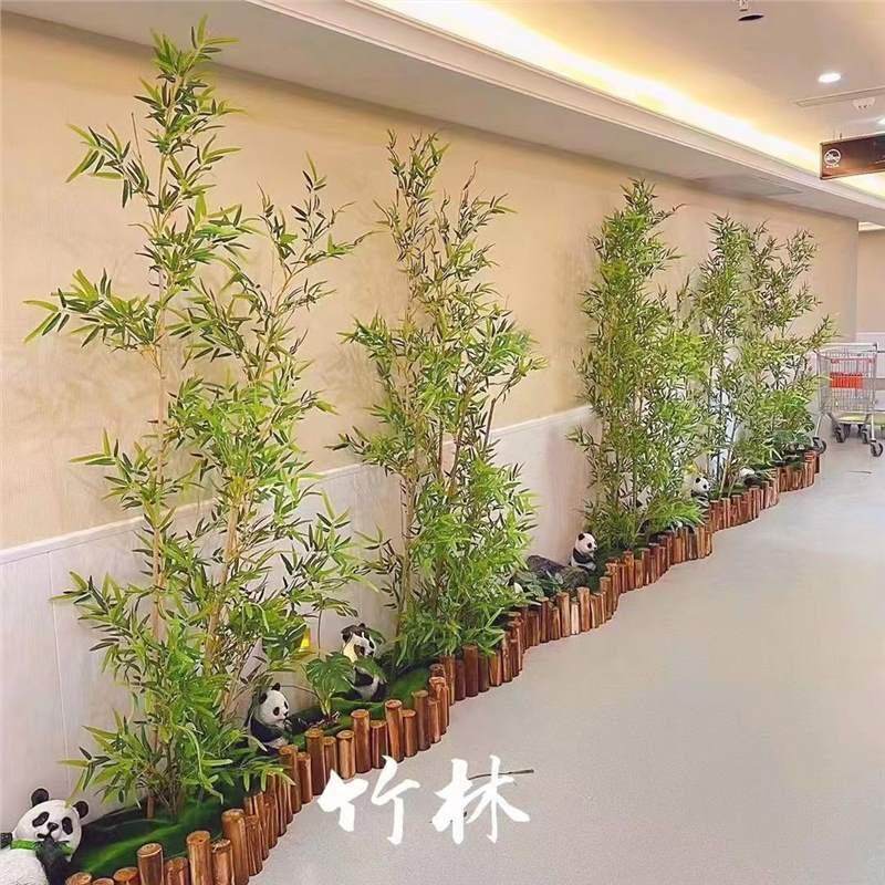 仿真竹子室内装饰假竹子隔断屏风挡墙造景室外装饰竹盆栽加密绿植,鲜花速递/花卉仿真/绿植园艺,仿真绿植,淘宝优惠券,粉丝福利购,淘宝优惠卷