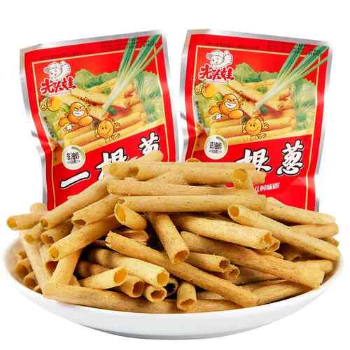 光头娃甘师傅一根葱80经典怀旧零食品特产小吃膨化素食香葱味