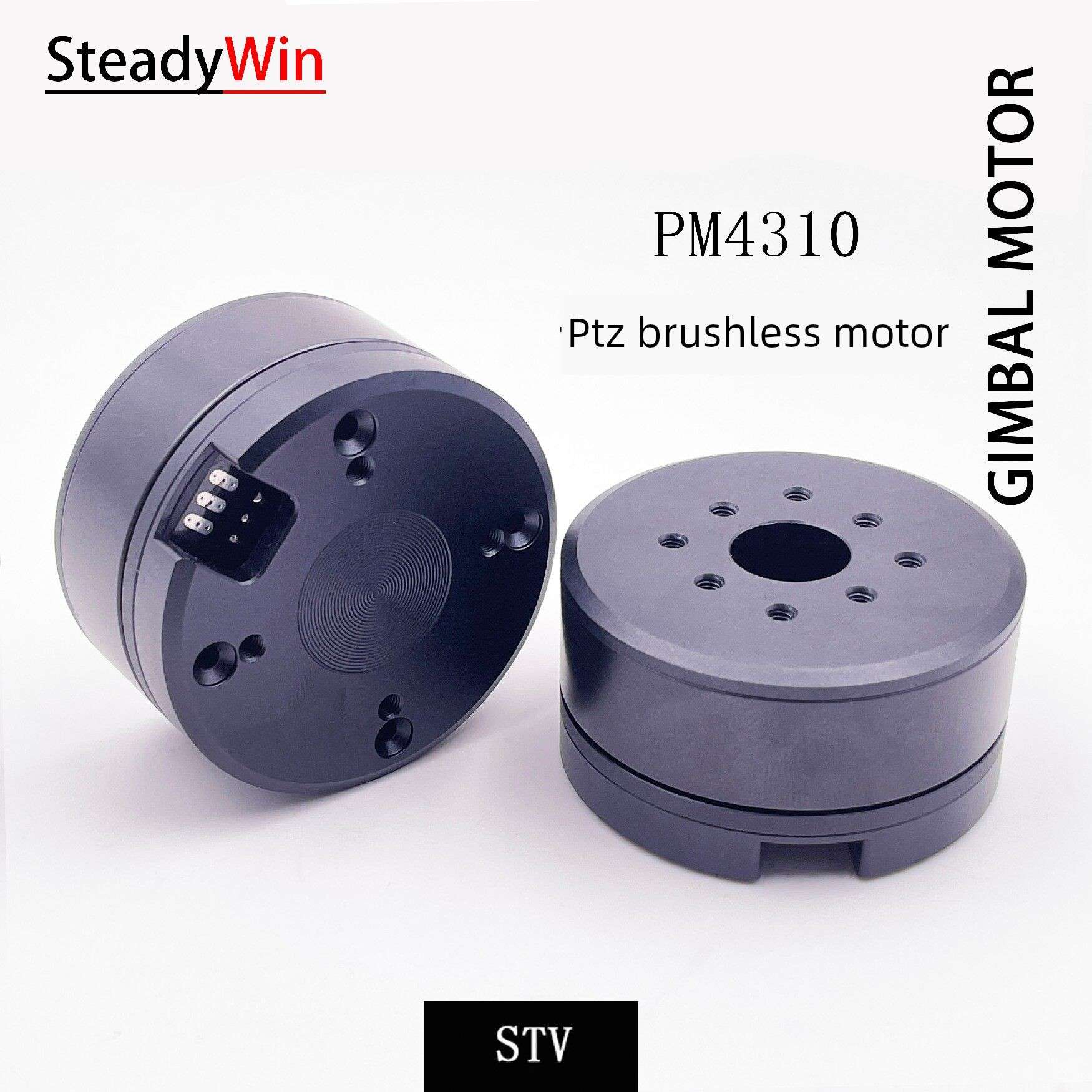 GB/PM4310云台无刷电机微单变焦马达编码器过滑环跟过线光电吊舱
