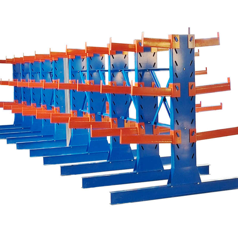 仓储悬臂货架中重型货架铝材管材物料架仓库单双面悬臂式货架批发
