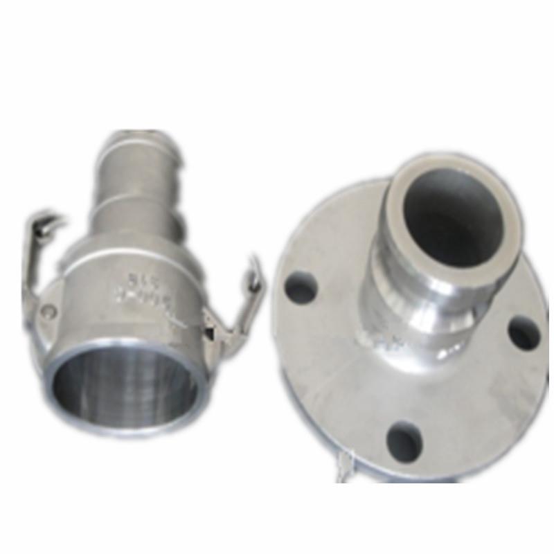 生产法兰快速接头 不锈钢扮把式快速接头 型拉杆式快速接头
