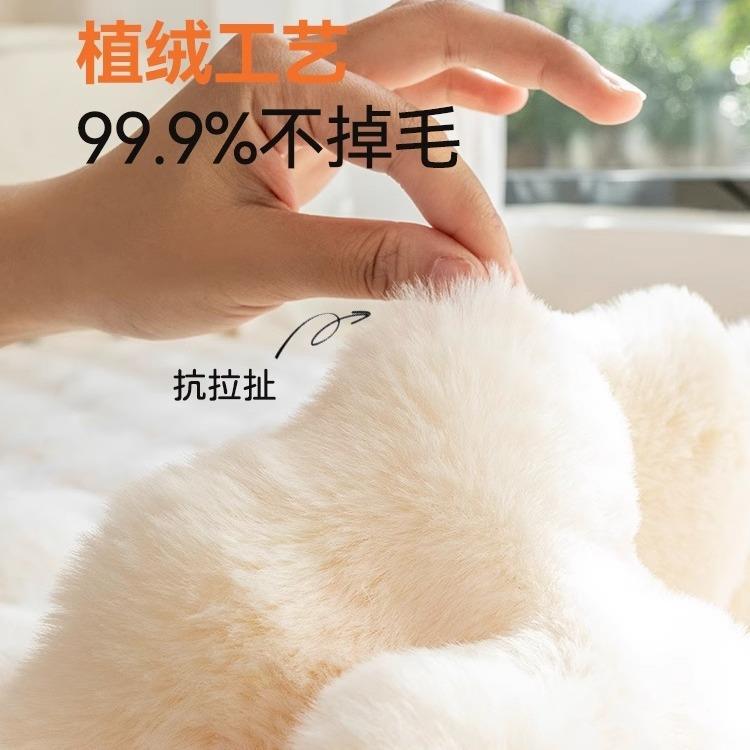 兔绒厚飘窗垫窗台垫加新款秋冬季阳台沙垫2eKCEWjJ发坐垫子冬天可