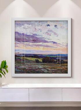 装饰画源厂家20印24276新款双层卡纸肌打塑料框理有机玻璃客厅挂