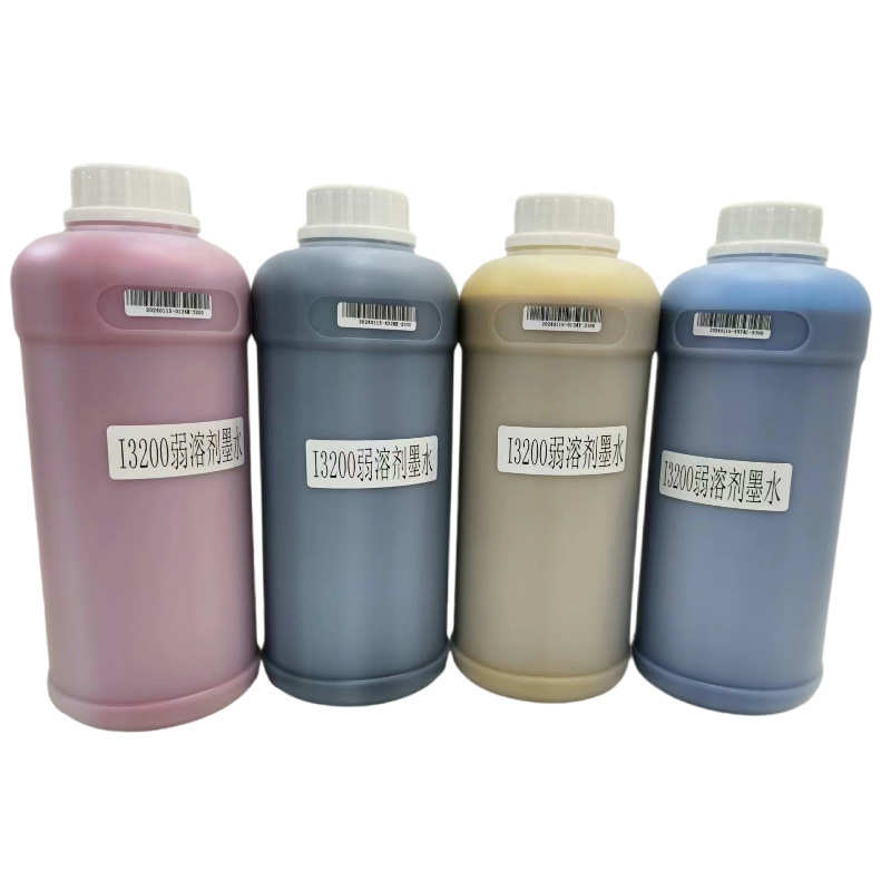 快图欣科达写真机墨水i3200五代7代xp600弱溶剂墨水1L打印机墨水
