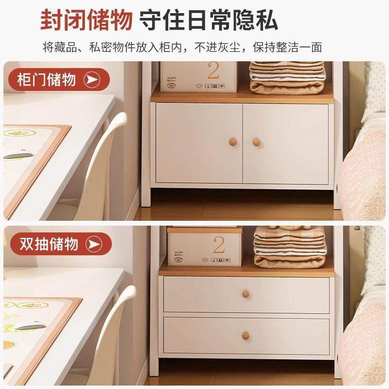 置物架落地多层ZOV纳架用子靠墙家卧室收靠墙斜梯形客厅房柜子间