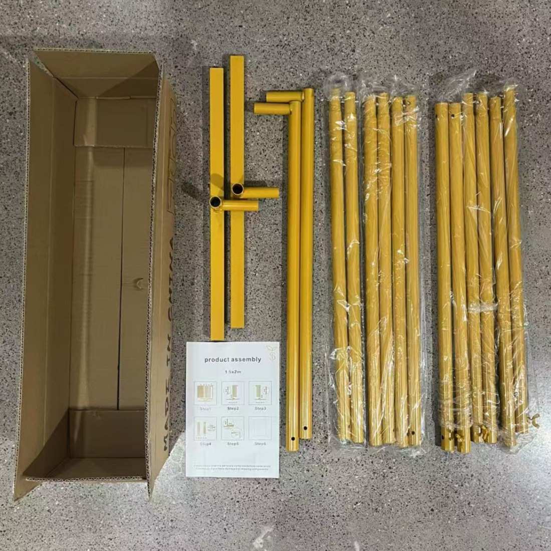 金属婚礼拱门方形气球拱门背景支架生日派对装饰矩形拱门框架