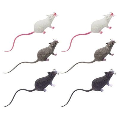 Simulation Mouse Rats Shape Toys Cat Halloween Fake Interest