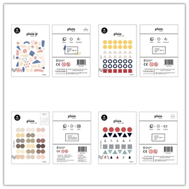 韩国sonia贴纸标记贴主题，清新纯色贴重点，记号贴diy手帐装饰贴