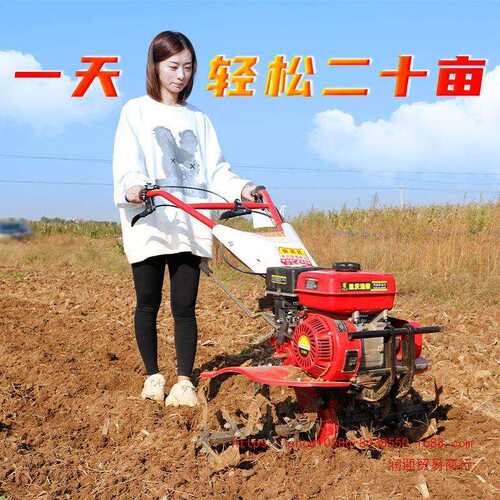 新款小型农用微耕机新型老人耕地机柴油多功能翻土开沟犁地旋耕机