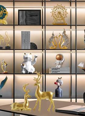 2025新款电视柜摆件高级感小众现代轻奢高档酒柜餐边柜创意客厅办