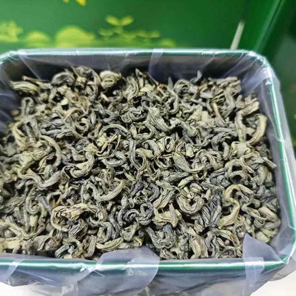 马图绿茶丰顺绿茶高山茶头春茶炒茶客家茶叶柴火炒茶散装 - 实物图