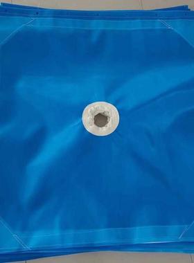 景津压滤机加厚单丝滤布厢式过滤机袋沙厂专用脱水压榨蓝色过滤布