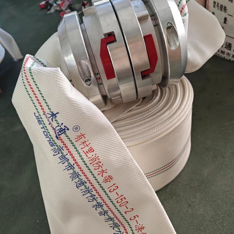 DN150农用灌溉消防水带6寸防汛加厚13型16型150输水管20m高压水带