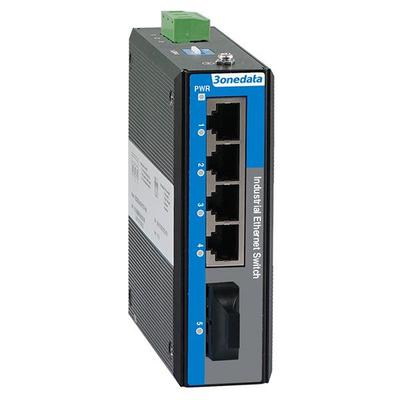 3onedata IES2105-4T1F-P48 一路光转4路电 兼容IES215-1F 三旺