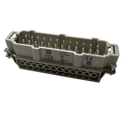 HARTING重载连接器 09330242601 24针公芯 HAN 24E-M-S 浩亭