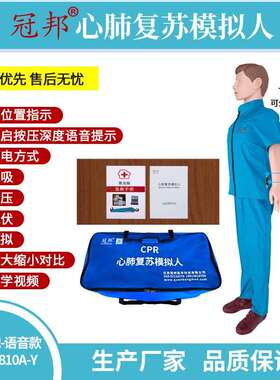 全身心肺复苏模拟人（简配） 急救教学模型 训练模型 ZK/CPR810A