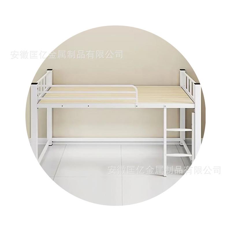半高床双人单人简约铁架床成人半高床儿童床铁艺公寓床厂家