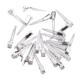 Stainless Salon Hair Clips 10Pcs Styling Professional