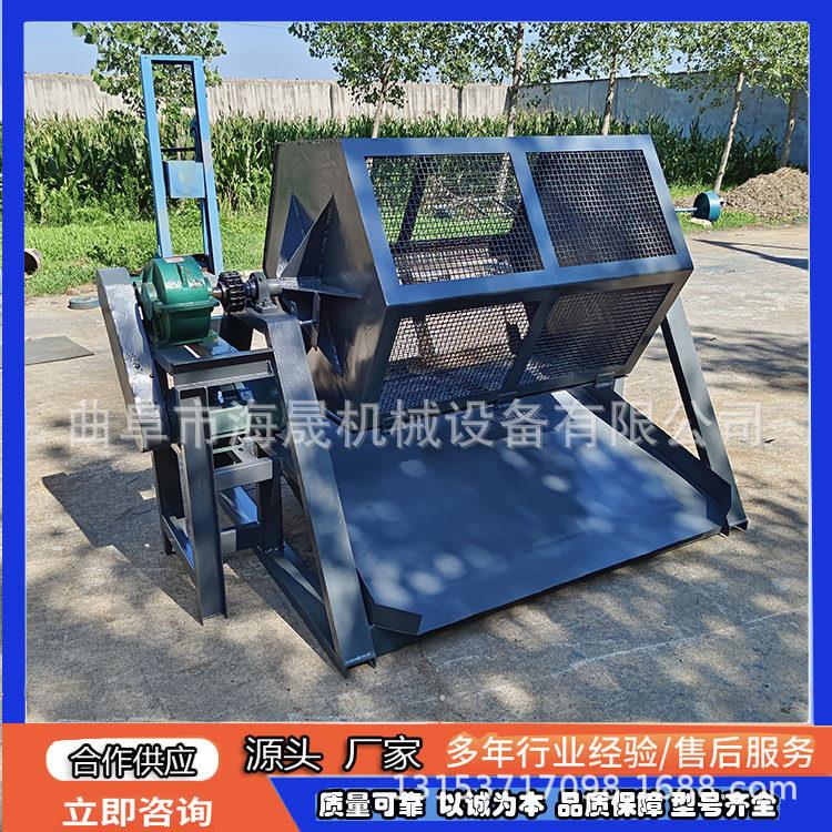 配件批量翻新去锈机 五金去毛刺圆形研磨机 滚筒式六角抛光机