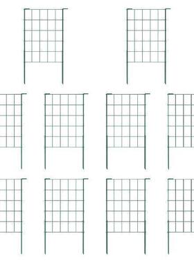 10x Garden Fence Decorative Wire Border Panel for Lawn