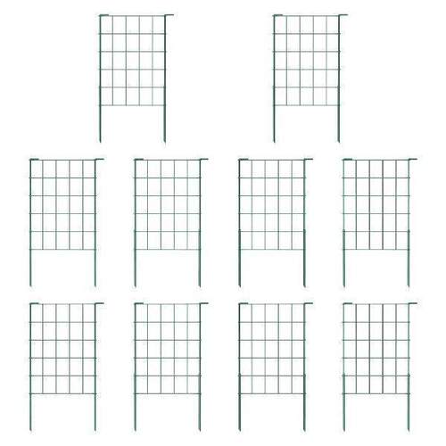 10x Garden Fence Decorative Wire Border Panel for Lawn