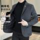 香港高端轻奢羊毛西装 商务西服 男可脱卸鹅绒内胆保暖呢子外套冬季