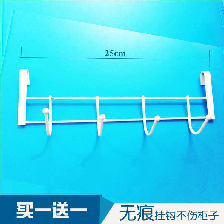 铁艺门后排挂钩金属门上无痕创意免钉门背式挂衣钩包装配附魔片,家庭/个人清洁工具,粘钩,淘宝优惠券,粉丝福利购,淘宝优惠卷